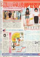 キャンドル　11号　昭和63年4月号　表紙イ画・冴木ゆみ