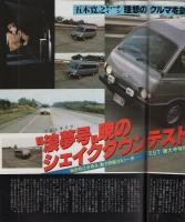 月刊ベストカー　昭和56年1月号　表紙モデル・烏丸せつこ
