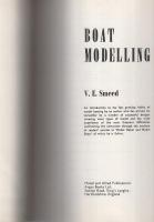 （洋書・英文）Boat Modelling（模型ボート）