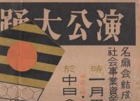 （ポスター）新春舞踊大公演　-名扇会結成記念-（名古屋市・中日会館）