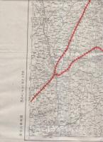 (地図）哈爾濱及新京近傍　50万分1図　-第2想定(其ノ1）