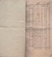浜松米原間列車運転時刻表　-附・大府武豊間-　明治37年7月20日改正