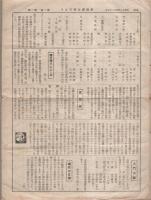 西川里喜代　舞踊稽古場だより　1号　昭和13年4月25日（名古屋市）