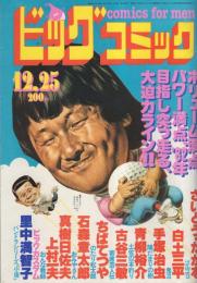 ビッグコミック　昭和56年24号　昭和56年12月25日号　表紙画・日暮修一