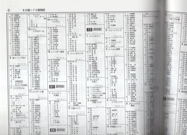 住宅地図）愛知県名古屋市緑区（南部） -ゼンリン住宅地図- 平成