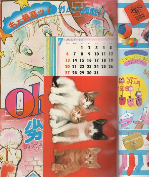 【谷地恵美子】漫画22作品50冊セット 花とゆめ 昭和55年14号 昭和55年7月20日号 表紙画・谷地恵美子