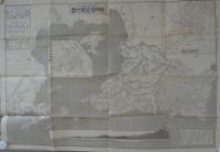 膠州湾征独地図　-大阪朝日新聞大正3年10月1日附録-