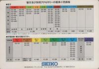 （下敷）SEIKO　CLEANCUT（セイコーシェーバー）3枚一括