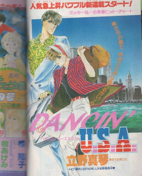 花とゆめ 昭和63年15号 昭和63年7月20日号 表紙画・立野真琴(〈カラー
