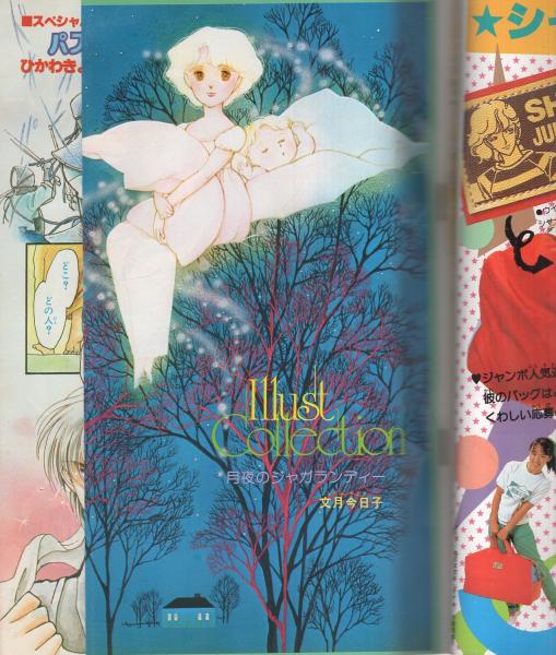 月刊ララ 昭和57年8月号 表紙画・成田美名子(〈イラスト