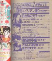 月刊ララ　昭和59年1月号　表紙画・成田美名子