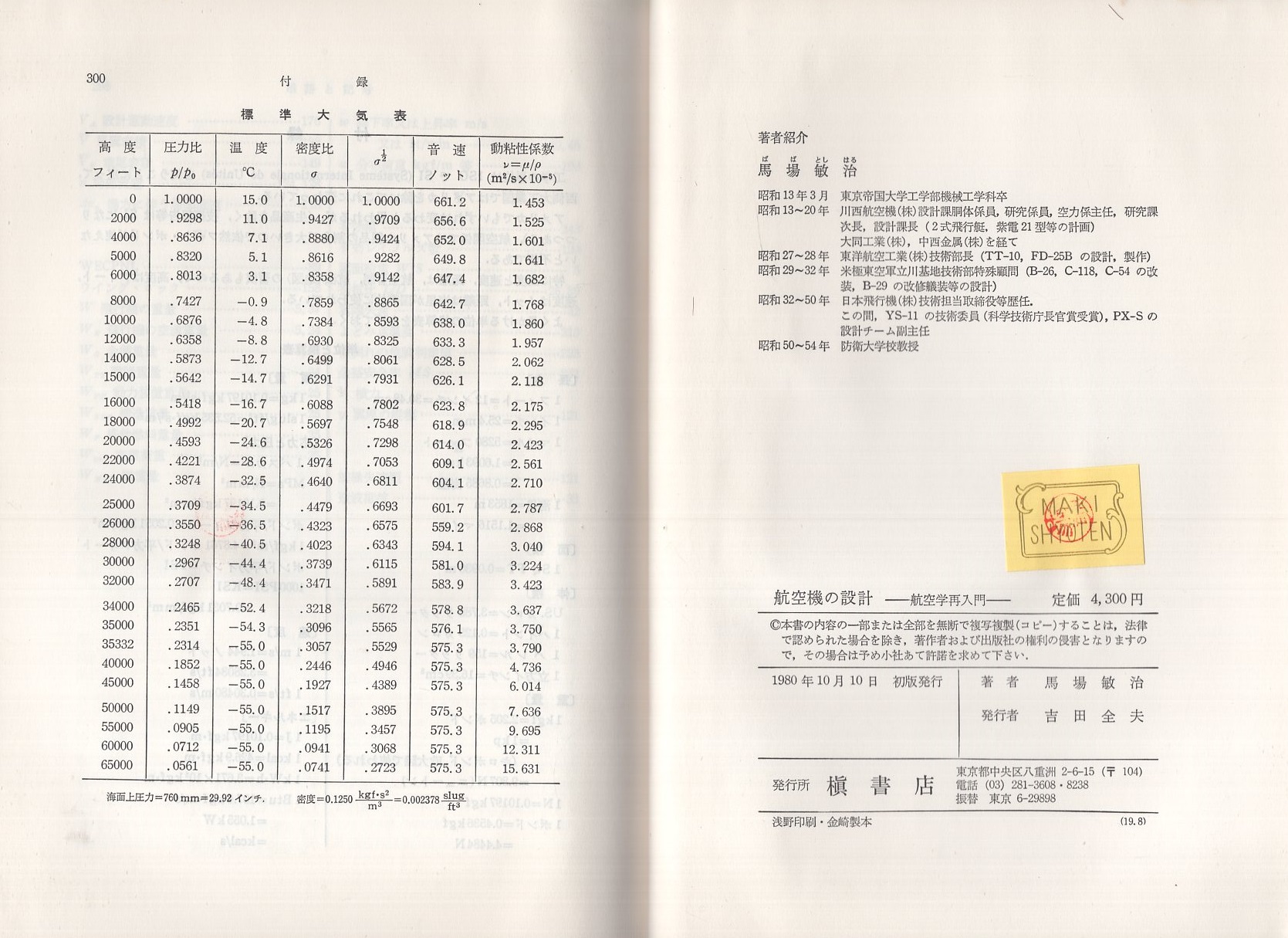 【中古】 航空機の設計 航空学再入門 馬場敏治 航空機の設計 -航空学再入門-(馬場敏治) / 古本、中古本、古書籍の通販