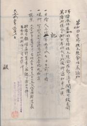 西衣サイジング株式会社　書類綴り　大正13年～昭和14年（愛知県知多郡鬼崎村）