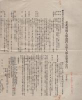 東北帝国大学農科大学一覧抄録　-大正5年12月印刷-