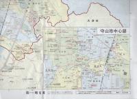 （地図）草津・守山市　栗東・野洲・中主町　-都市地図　滋賀県2-