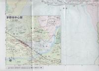 （地図）塩尻・岡谷・諏訪・茅野市　-都市地図　長野県4-