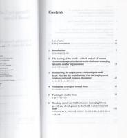 (原書)Managing Labour in Small Firms　-Routledge Studies in Entrepreneurship and Small Business-(中小企業の労働力の管理)