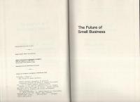 (原書)The Future of Small Business（中小企業の未来）