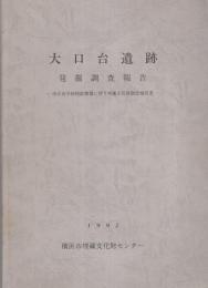 大口台遺跡　発掘調査報告（横浜市）