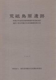 「荒砥島原遺跡」「土器の観察一覧表」　全2冊一函入（群馬県）