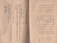 （岐阜県興行組合）組合員名簿　-附　規約・映画法・県令-