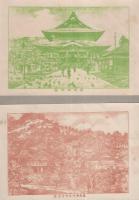 信州善光寺名所図絵　袋付10枚（長野県）