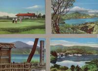 (絵葉書）箱根一周　-富士箱根伊豆国立公園-　袋付全16枚揃（神奈川県）