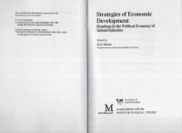 （原書）Strategies of Economic Development（経済開発戦略）