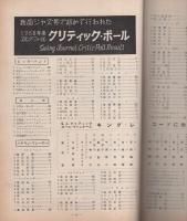 スヰング・ジャーナル　昭和33年4月号　表紙モデル・三保敬太郎