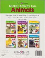 (原書）Play Learn Sticker Activity Fun Animals(遊び・学ぶ　ステッカーで遊ぶ楽しい動物）