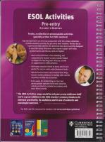 （原書）ESOL Activities　-Practical Language Activities for Living in the UK and Ireland-（ESOL アクティビティ　-英国とアイルランドで生活するための実践的な語学アクティビティ-）