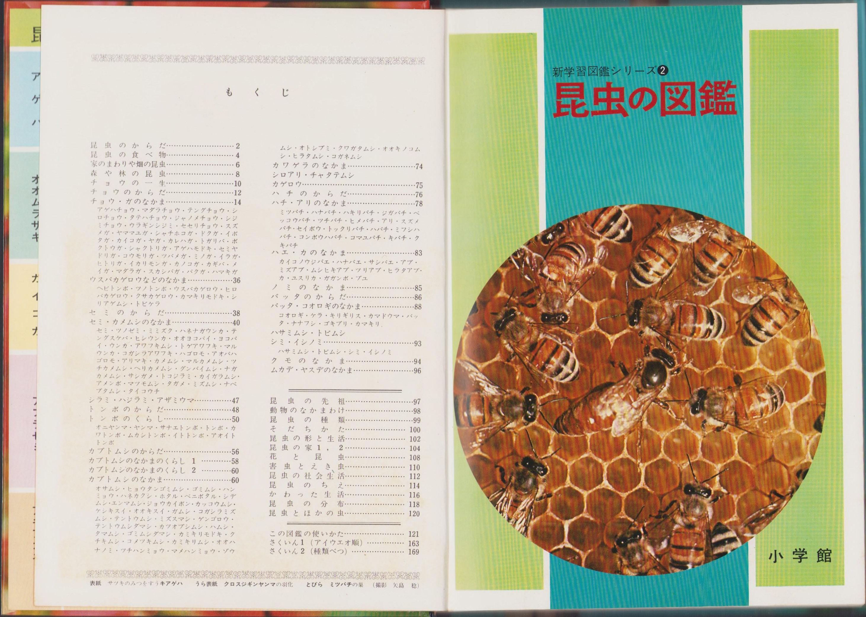 昆虫の図鑑 -小学館の新学習図鑑シリーズ2-(古川晴男、中山周平・共著