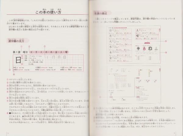 みんなの漢字 だれでも学べる9ヵ国語対訳付き漢字練習帳