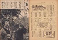 サンデー毎日　昭和30年2月20日号　表紙画・石川滋彦「雪の温泉場」