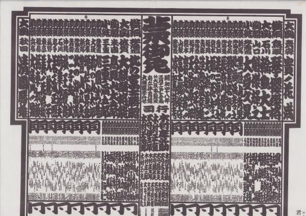 大相撲　番付表　昭和三十五年　35年　七月場所