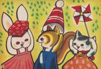 （紙芝居）ありがとう　全12枚揃