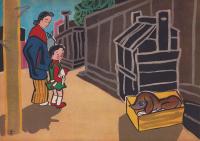 （紙芝居）犬物語　-日本名作童話紙芝居全集24-　全16枚揃