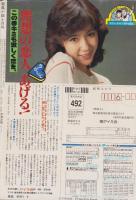 新風小説　昭和56年4月号　表紙モデル・岡麻美