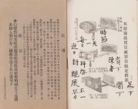 諸眼鏡・貴金属定価表（出原眼鏡店・大阪市）