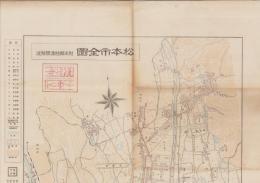 （地図）松本市全図（長野県）