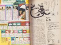 アニメージュ　20号　-昭和55年2月号-　表紙画・中村和子、高橋信也