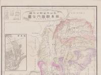 (地図）岐阜県管内全図　-大日本管轄分地図-