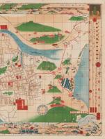 (地図）和歌山・和歌浦遊覧案内図(和歌山県）