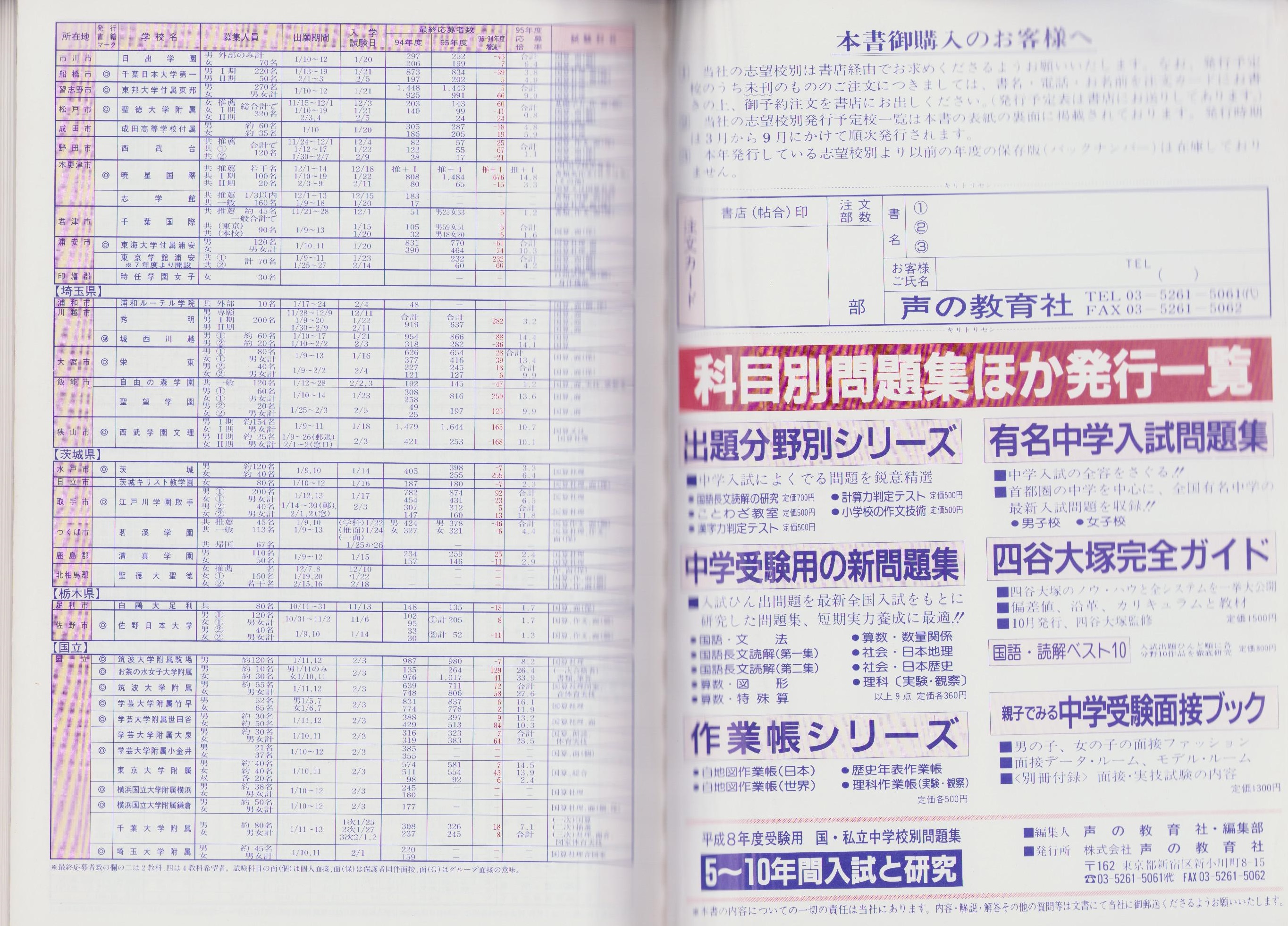 成城学園中学校 ２１年度用/声の教育社コエノキヨウイクシヤ発売年月日