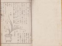 諸流秘伝　生花独稽古　巻之三
