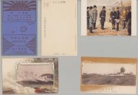 （絵葉書）明治37年戦役紀念郵便絵葉書/戦役紀念郵便絵葉書　第1回～第4回　33枚一括