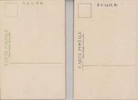 （絵葉書）東京名所　新東宮御所　2枚（東京）