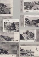 （絵葉書）伊豆の絶景　光明の石室岬　袋付全8枚揃（静岡県）
