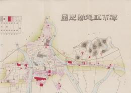 津市竝近傍之図(三重県）