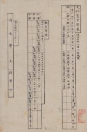 文部省官等表　-明治6年8月12日改定-